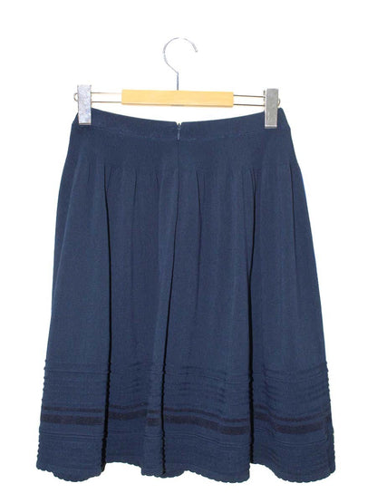 トッカ CKRTOGS0231 スカート M ネイビー ニット フレア IT36EQXXKGDX