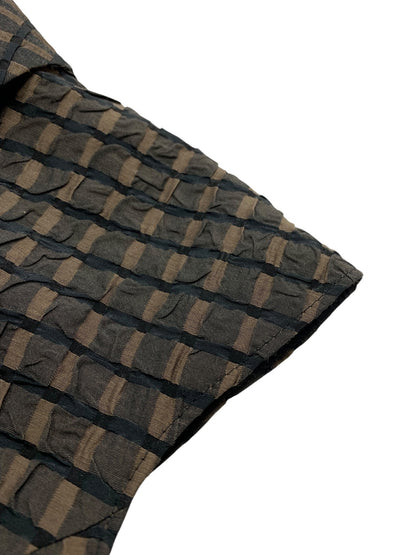 ルネ パールボタンジャガード ワンピース 6236140 36 ブラウン ITE6WTNLT38W