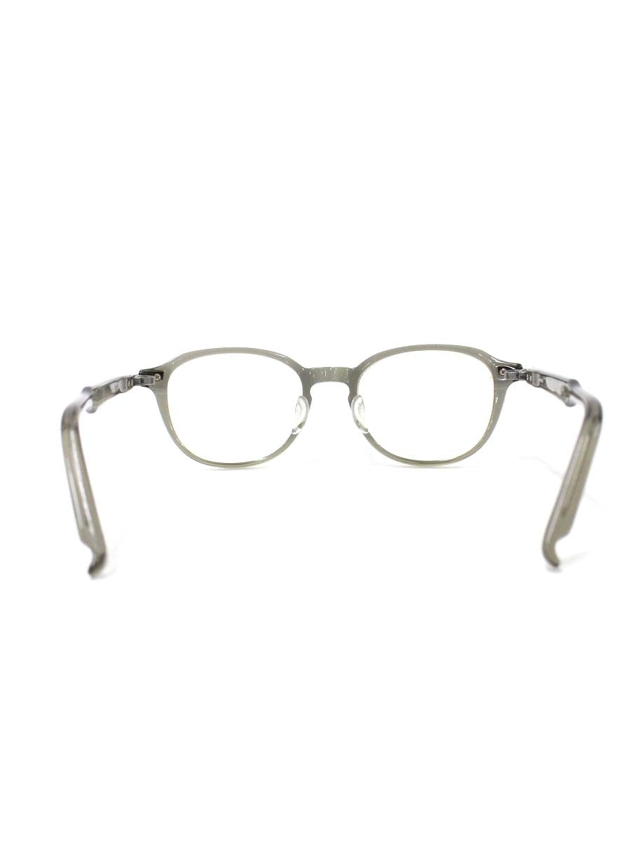 フォーナインズ NPM-104 メガネ クリスタルスモーク セルフレーム ボストン ITYHHU4Q0MTY