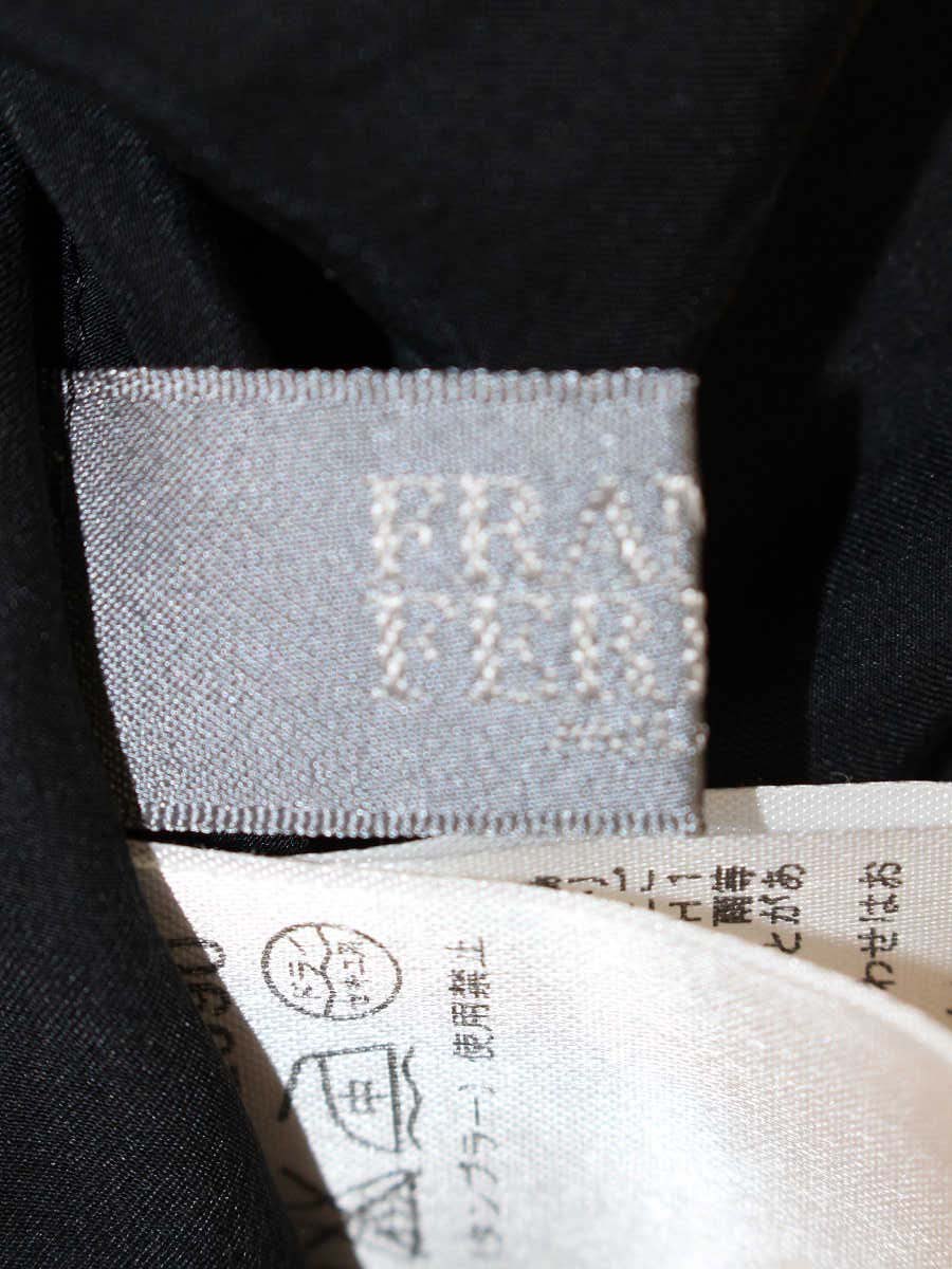 フランコフェラーロ NWEIX-02590 ワンピース 2 ブラック 刺繍 ドット ITC7HKUSQZ0G