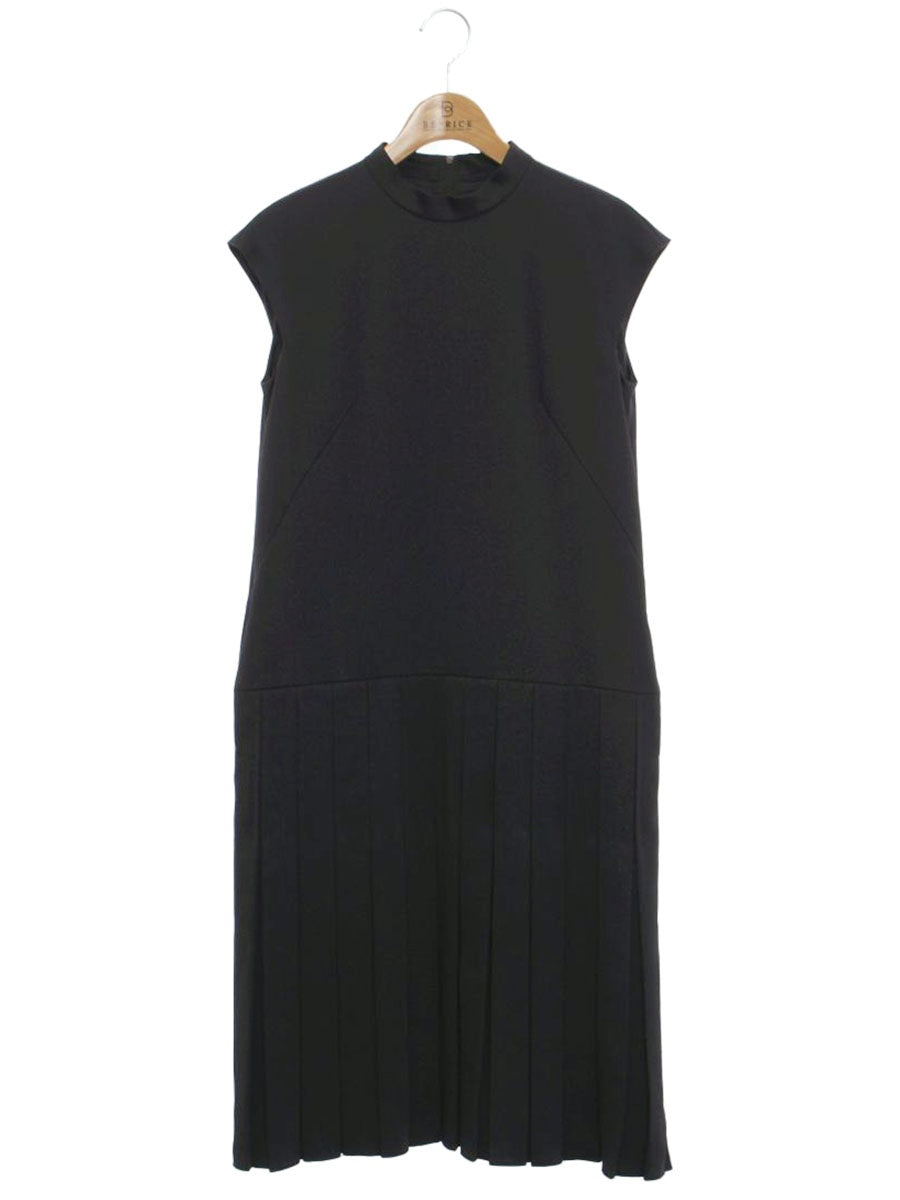 フォクシーニューヨーク collection Pintuck Pleated Dress 36188 ワンピース 38 ネイビー ITOO38V4XSUW