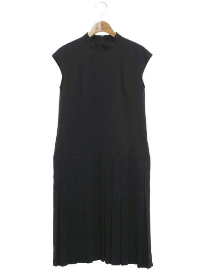 フォクシーニューヨーク collection Pintuck Pleated Dress 36188 ワンピース 38 ネイビー ITOO38V4XSUW
