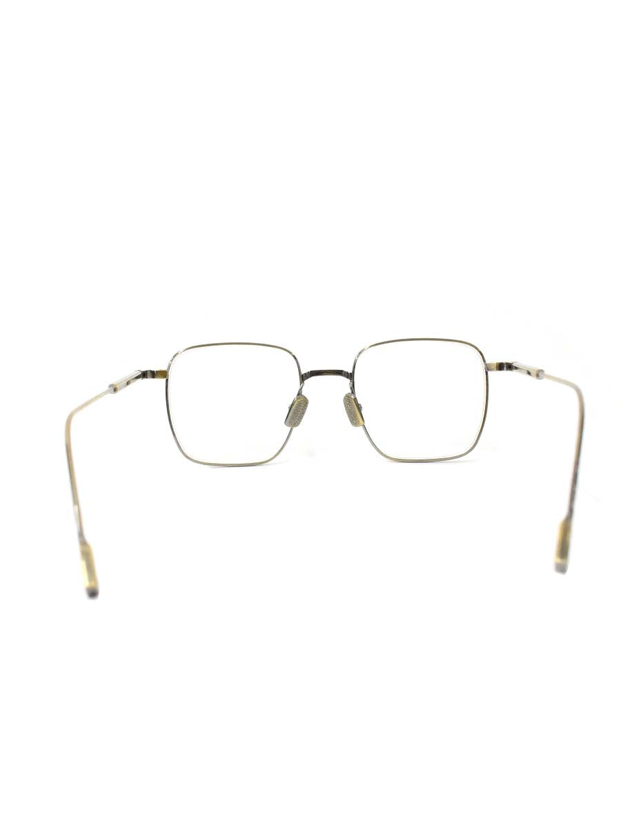 ネイティブサンズ RAYLAN メガネ ゴールド スクエア ITLRQXQWVPD4