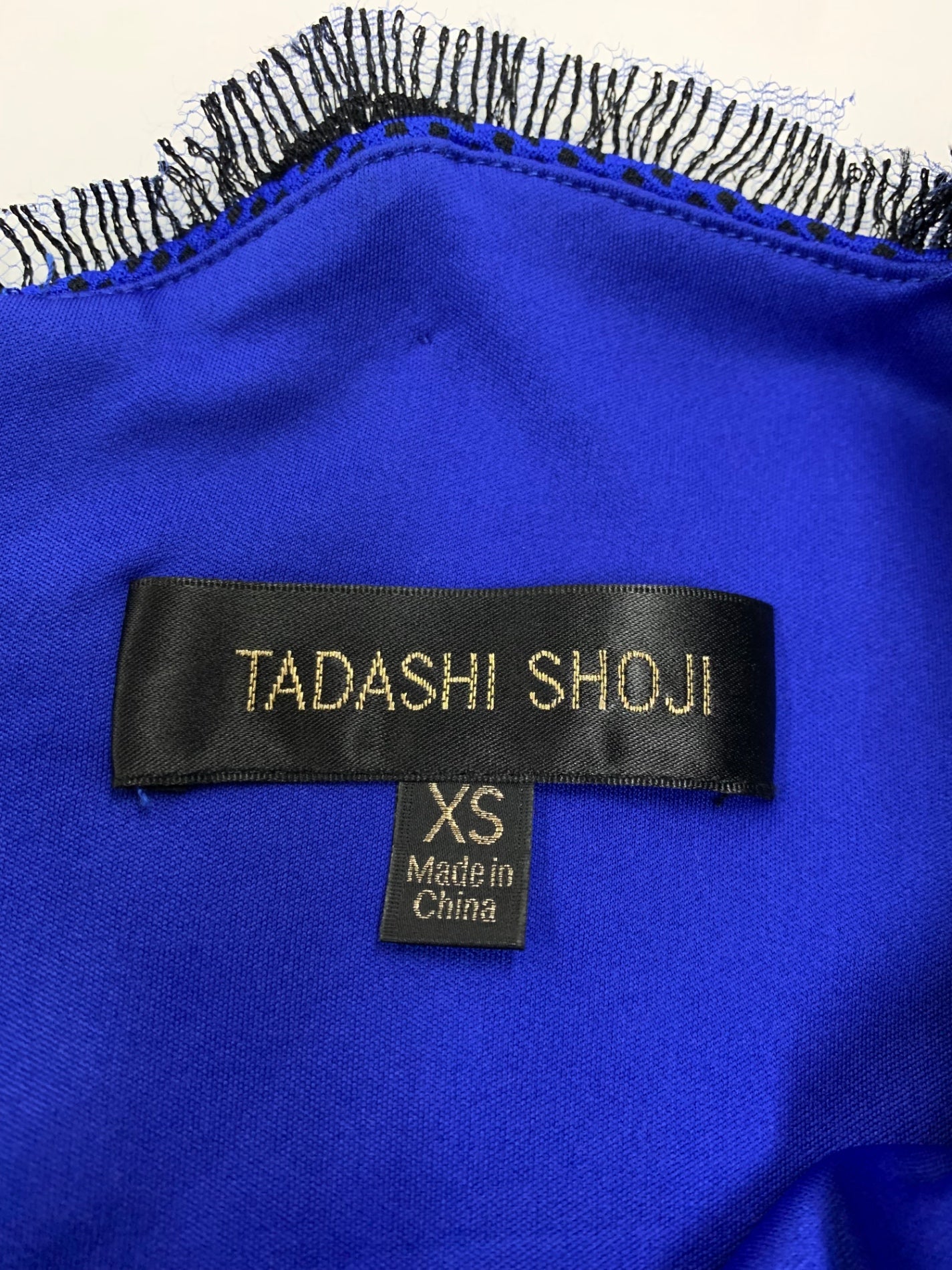 タダシショージ AKT1572MX ワンピース XS ブルー レース ITAZ2E3ZYKNG
