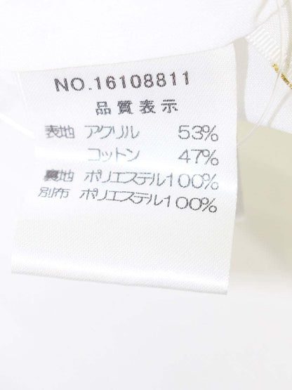ハロッズ 16108811 ワンピース 2 ホワイト コットン混 フレア ITBVQK4N8M20