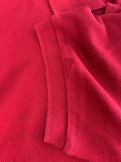 イッセイミヤケ ME33JM011 ポロシャツ Ｌ レッド 90s ITEY8AM3EDB6 【SALE】