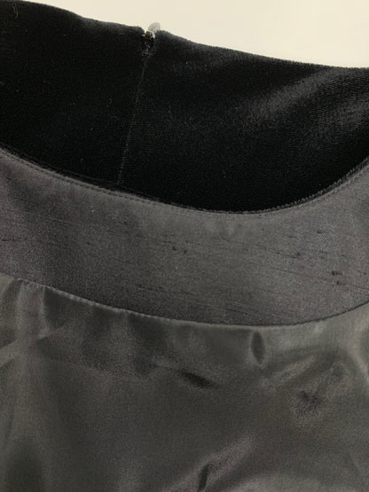 エムズグレイシー 上ベロアコンビワンピース 411512 40 ブラック 蝶 IT663ZIGEEHB