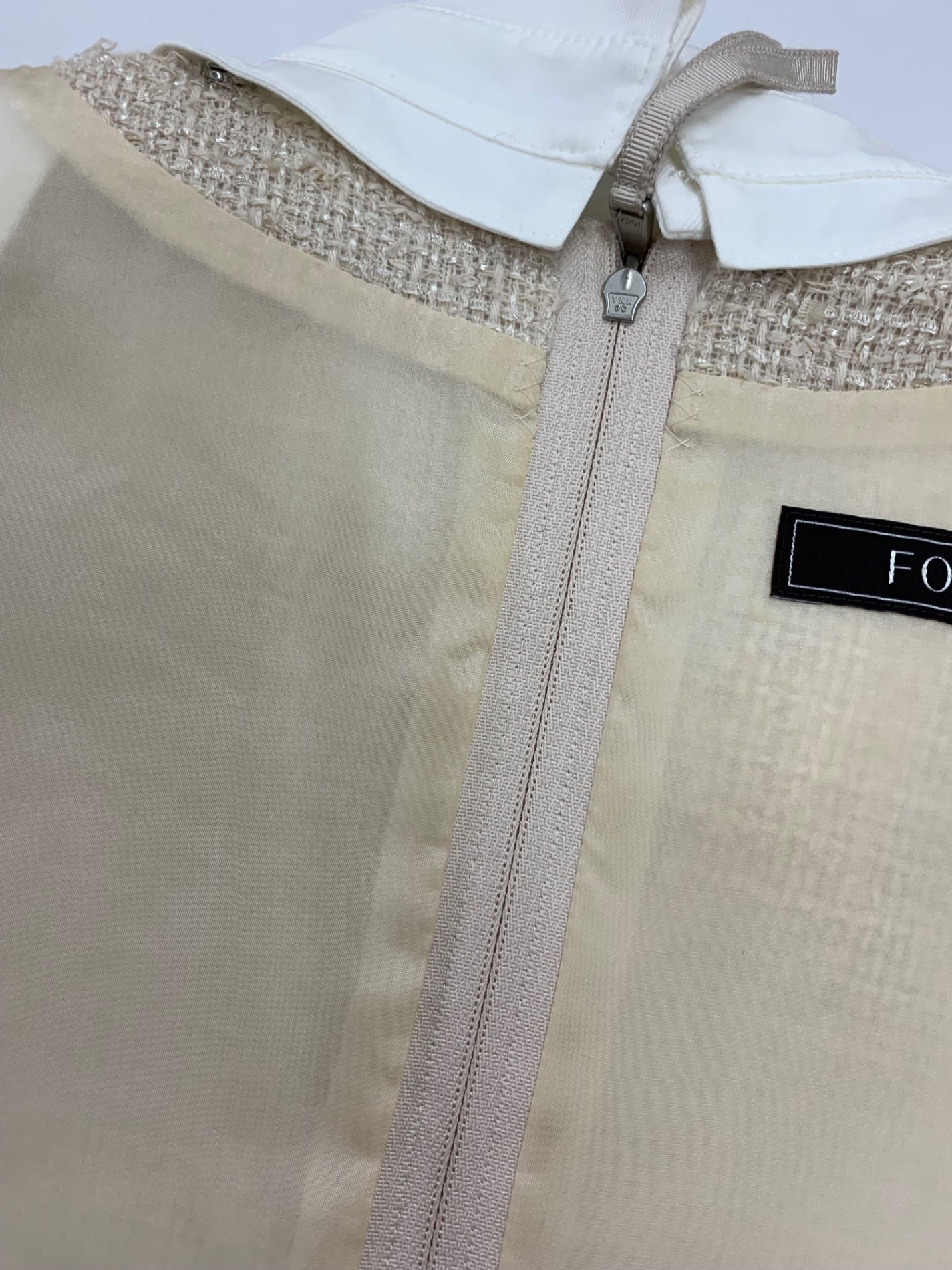 フォクシーブティック Dress Jessica ジェシカ 41449 ワンピース 40 ベージュ ツイード ITAGCHTRRO68