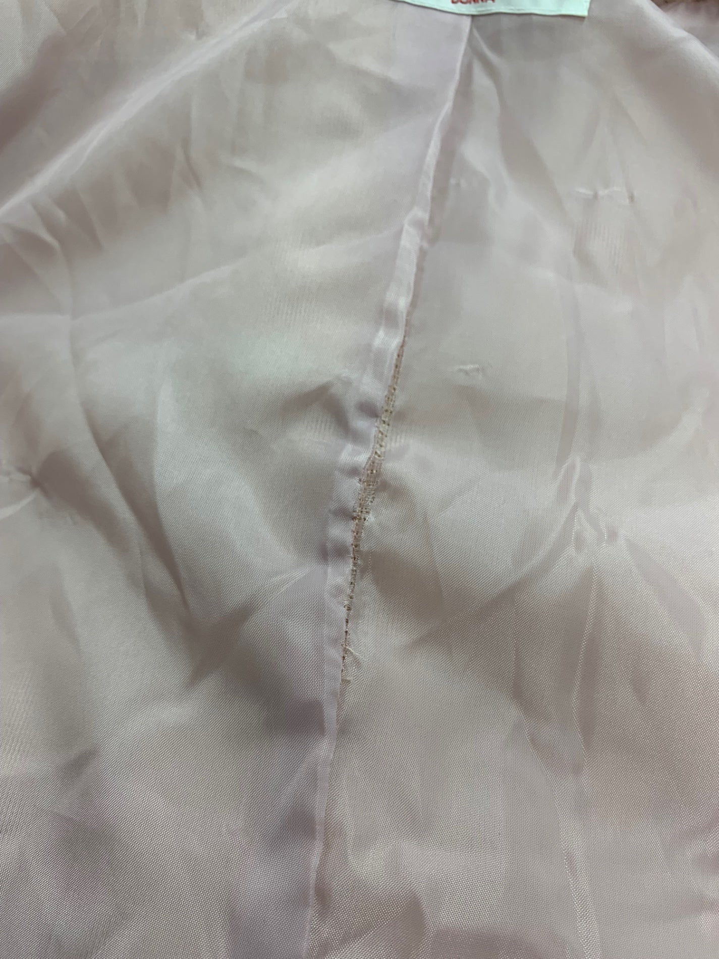 ギャラリービスコンティ 1383381 ショートコート 2 ピンク フェイクファー パールボタン ITWJBD4JWDH8