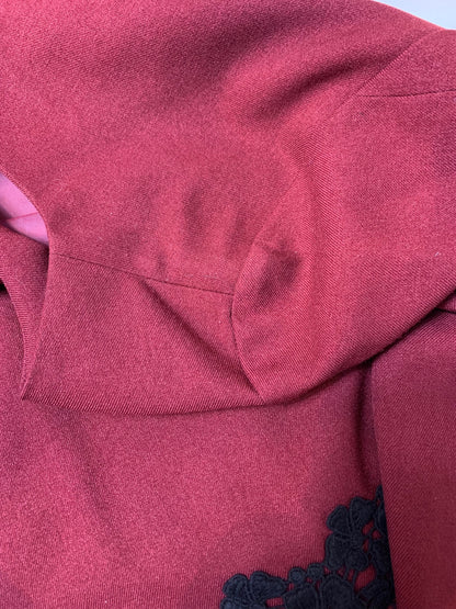 ギャラリービスコンティ 1328881 ワンピース 3 ワインレッド レース ITY1FCKQLQWU