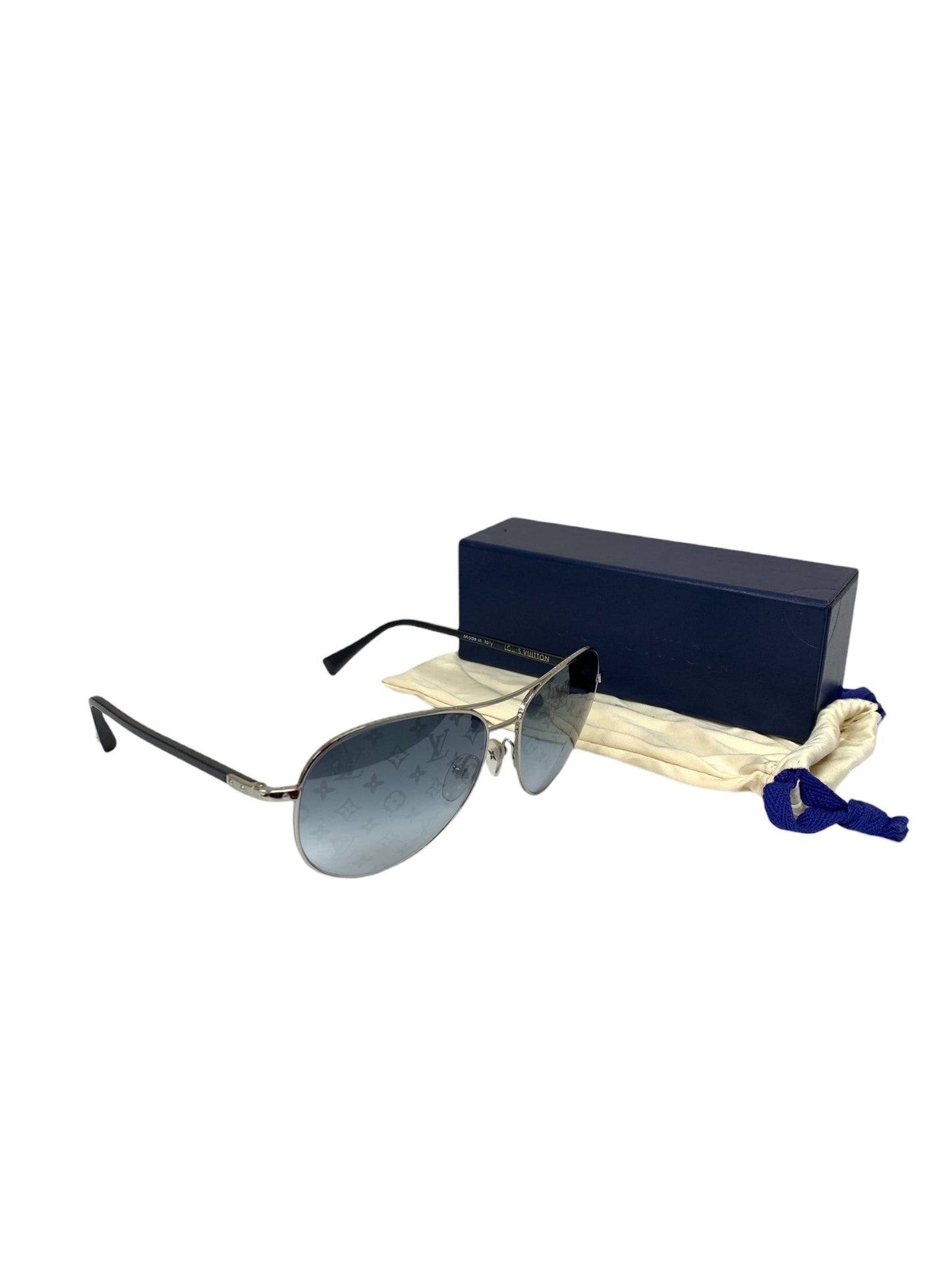 ルイヴィトン コンスピラシオン・パイロット Z0165U サングラス シルバー ITBTZ7R8VI4C