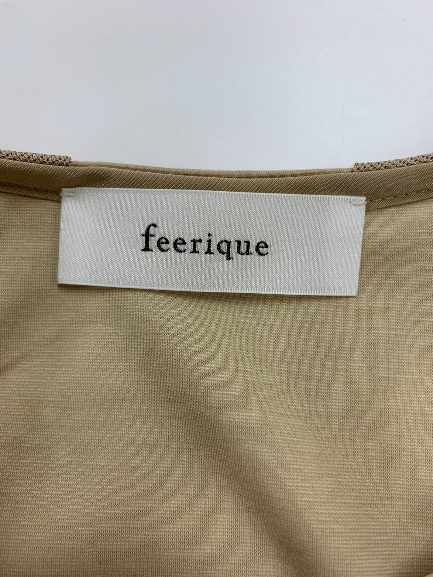 フェリック B0252FFB080 ブラウス 2 ベージュ カットソー 異素材 ITVX791YN49O 【SALE】
