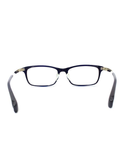 フォーナインズ APM-03 メガネ ブルー コンビフレーム フルリム スクエア ITGOJS9WBURG