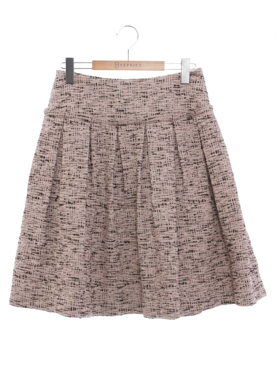 トゥービーシック W5S55-824-12 スカート 40 ピンク 総柄 フレアー ITT5TKYK329E 【SALE】