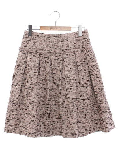 トゥービーシック W5S55-824-12 スカート 40 ピンク 総柄 フレアー ITT5TKYK329E 【SALE】