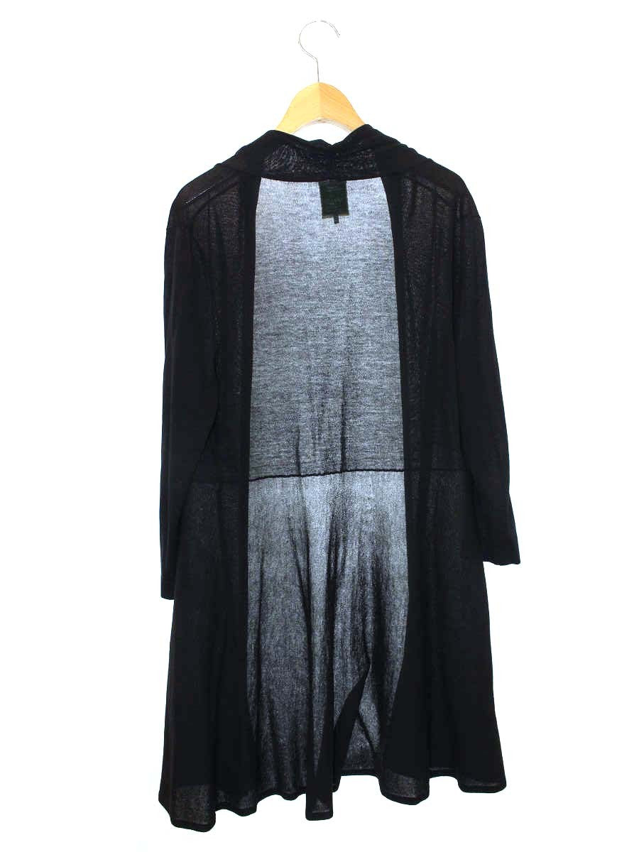 シビラ トップス Ｍ ブラック ロングカーディガン ITPGLWIM8B0G