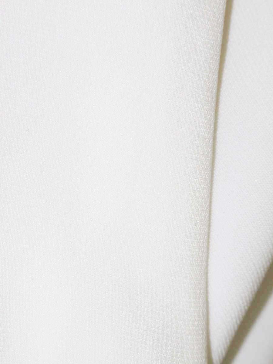 フォクシーニューヨーク Isabelle Ruffle Tank 37279 カットソー 38 ホワイト IT4QDPB77XGC