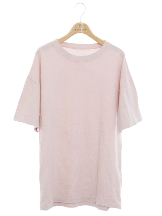 ドゥーズィーエム 21-070-500-7180-1-0 Tシャツ ピンク オーバーサイズ 半袖 ITUWQ3BCGADW