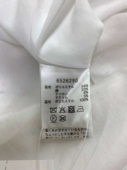 ルネ 6526290 ワンピース 36 ホワイト TISSU ツイード IT1N5EP1E5WO