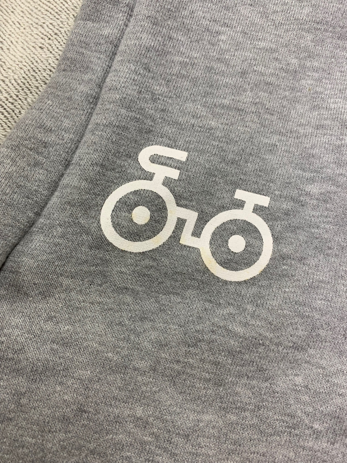 木梨サイクル パーカー L グレー HYPERTROPHY ファストジップ スウェット ITNER5PP35OV