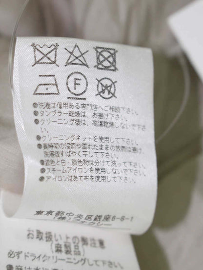 フォクシーブティック Multi Pintuck Dress 36778 ワンピース 38 ベージュ リネン ITBUQX17E32U