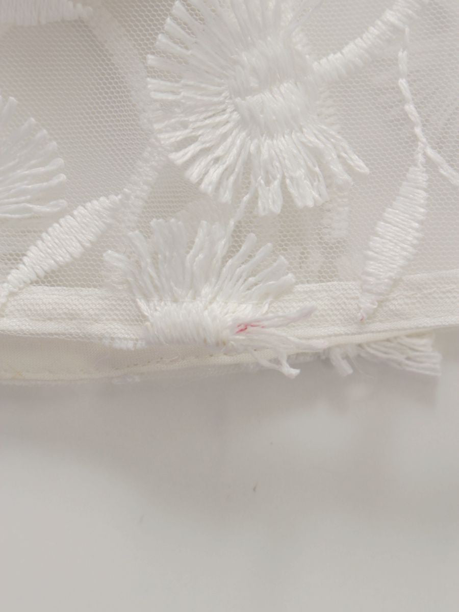 トッカラベンダー Eyelash Embroidery ロングドレス OPTUBM0200 ワンピース 4 ベージュ IT8KTHIPFPTC