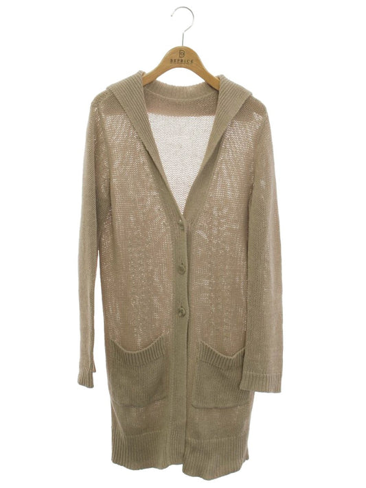 フォクシーブティック Beach Coat 35497 カーディガン ベージュ ロング IT97WM3CI2PI