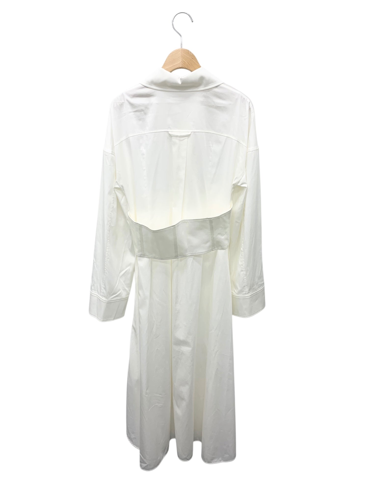 ADEAMホワイトシャツワンピース