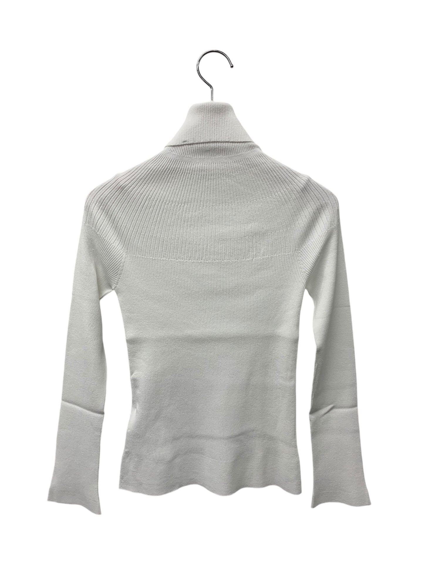 フォクシーブティック Knit Top Dolcevita 42446 ニット セーター 38 ホワイト ITWRHRJESF54