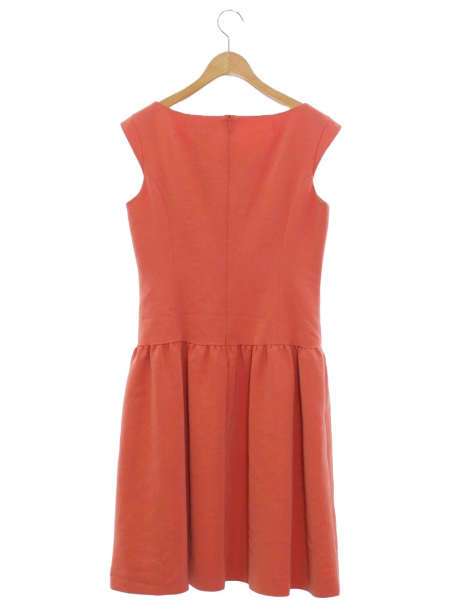 ルネ 5536190 ワンピース 38 コーラルオレンジ フレアー ITHQ08TTK94E