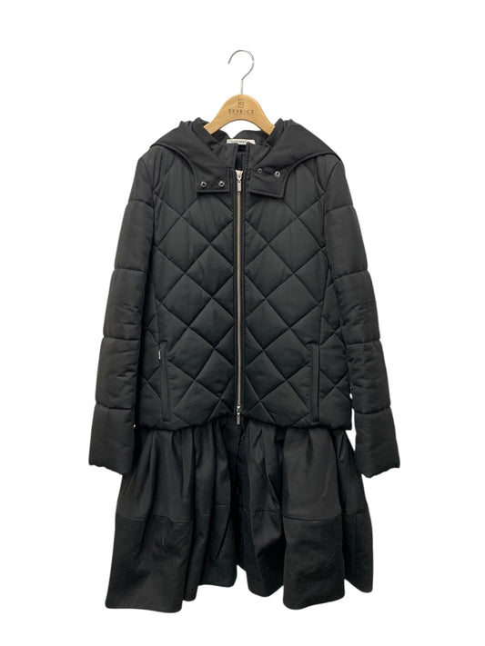 フォクシーニューヨーク Coat 36452 コート 38 ブラック キルティング IT9EEVZ8DT0Q