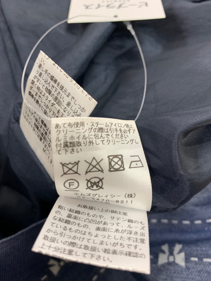 エムズグレイシー 511114 ワンピース 38 ブルー リボン センタージップ IT7WGMIU1NCA 【SALE】