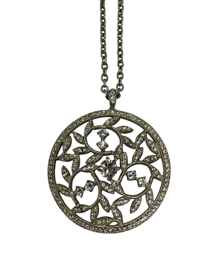 フォクシーブティック NECKLACE CRYSTAL MOON 25772 ネックレス シルバー ITKOX7QII9V6