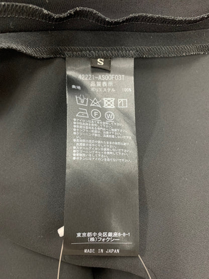 アディアム 42221 ワンピース S ブラック フーディフリル ITJH3SG89Z6S
