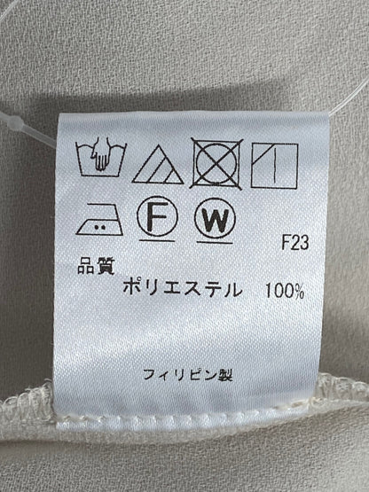 トッカ PROMISE RIBBON FRILL BLTOCA0875 ブラウス 0 ベージュ フリル IT7OX5QSCD6K