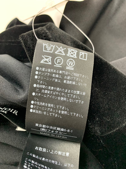 ベロアノワール by フォクシーニューヨーク Serenade セレナーデ 45473 ブラウス 38 ブラック ベロア パフスリーブ ITLTK5XJKJCA