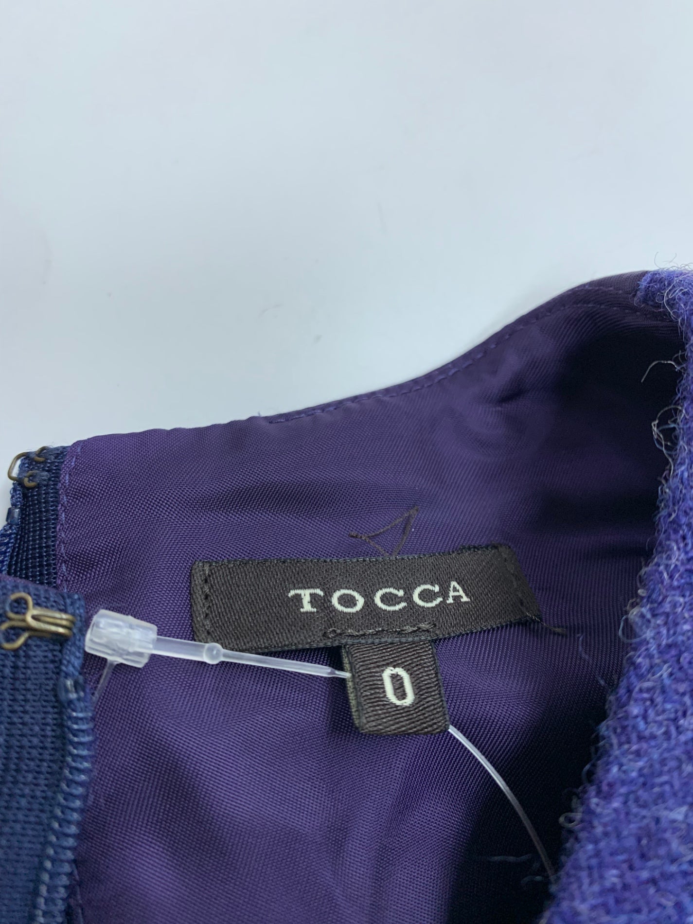 トッカ 0 パープル AMETHYSTドレス ワンピース ITFXPI961L49