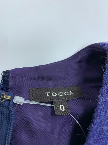 トッカ 0 パープル AMETHYSTドレス ワンピース ITFXPI961L49