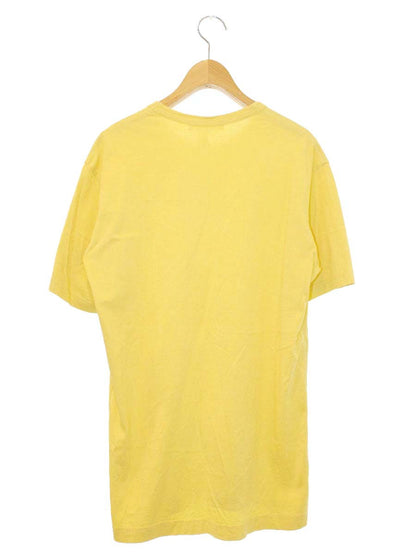 コムデギャルソンシャツ ショートスリーブTシャツ FG-T020 X イエロー ロゴ ITRKHBRCPKQW