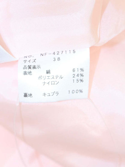 エムズグレイシー 427115 スカート 38 ピンク フラワーモチーフ エンボス IT561A562EKG