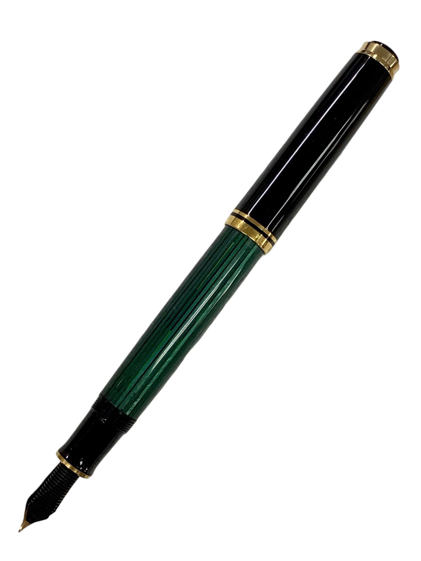 ペリカン 万年筆 スーベレーン M800 グリーン F 18C ITR3KTB57DVS