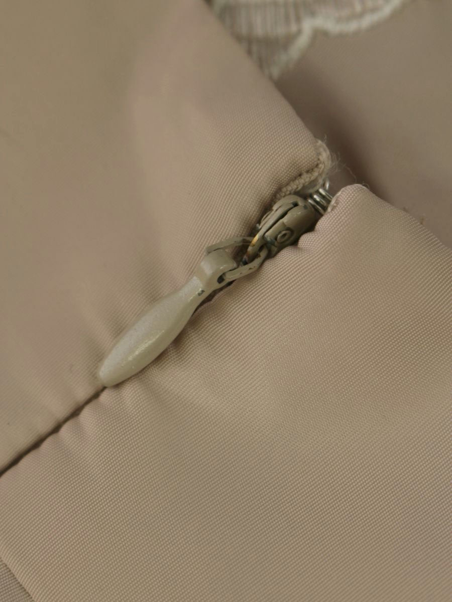 ギャラリービスコンティ 1175961 スカート 2 ベージュ 花柄 刺繍 IT75HAPD0JS8 【SALE】