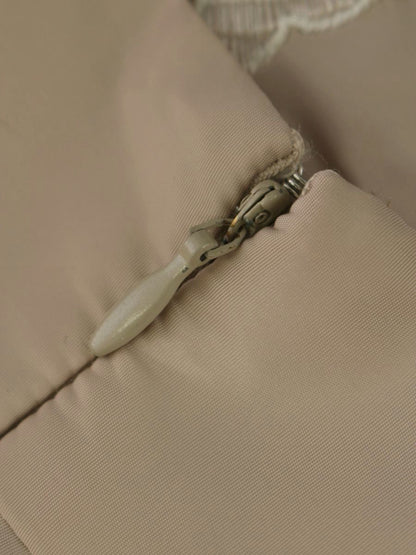 ギャラリービスコンティ 1175961 スカート 2 ベージュ 花柄 刺繍 IT75HAPD0JS8 【SALE】