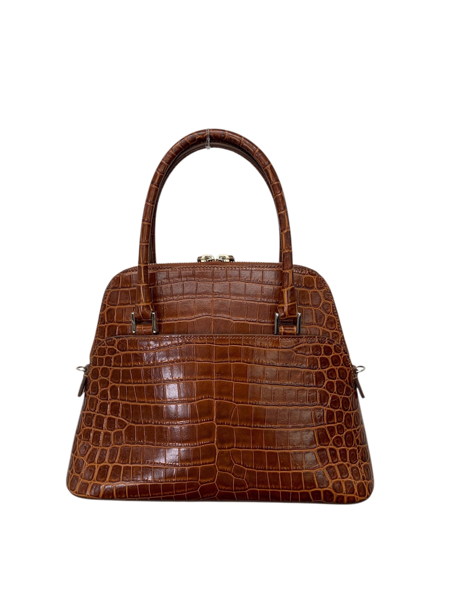 フォクシーブティック Coco Grande 40352 ハンドバッグ ブラウン クロコ型押し レザー 2WAY IT91URU5Q5KH