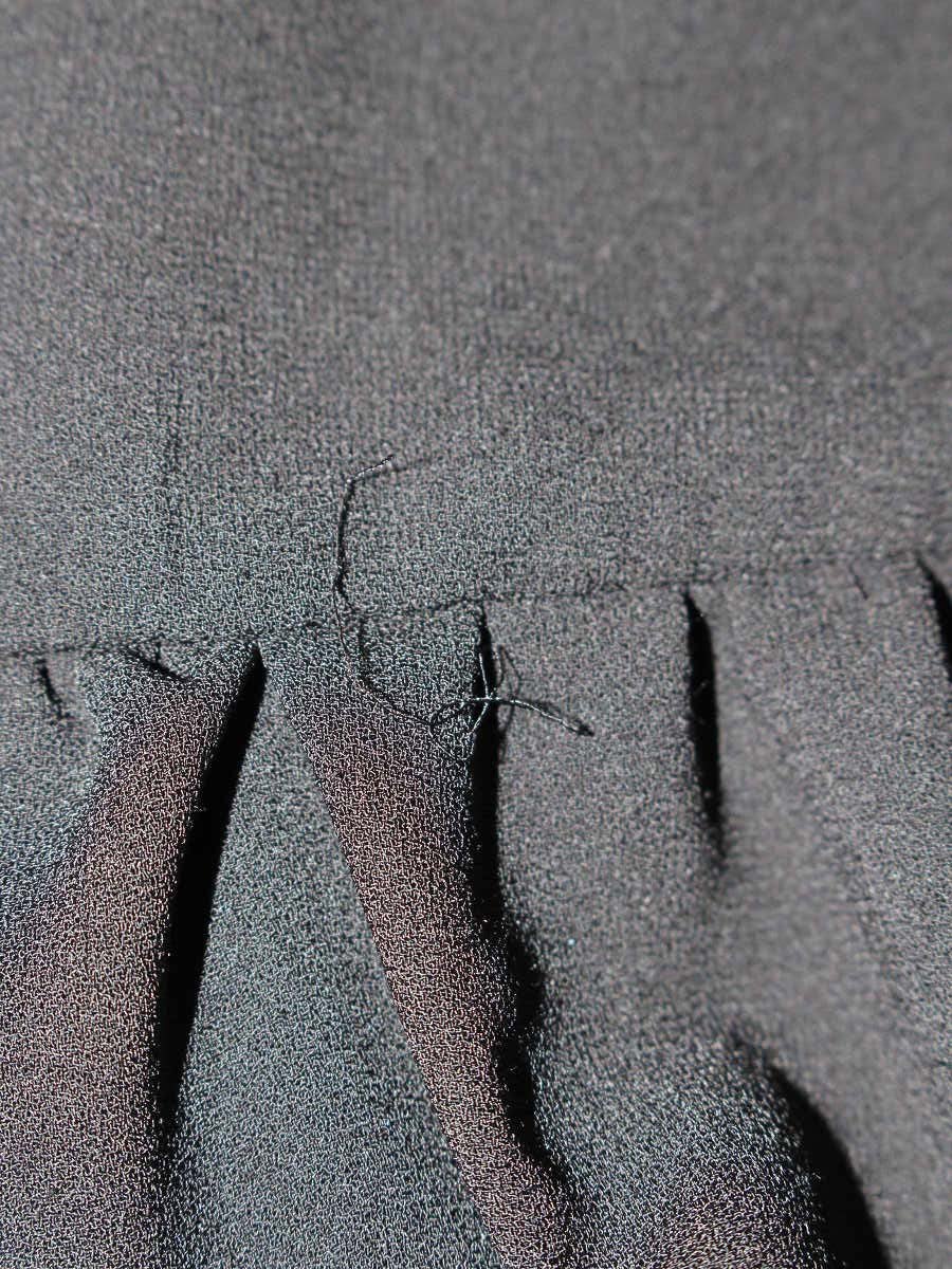 エムズグレイシー 111117 ワンピース 40 ブラック ティアード メッシュ ITMKUB4AQH0D