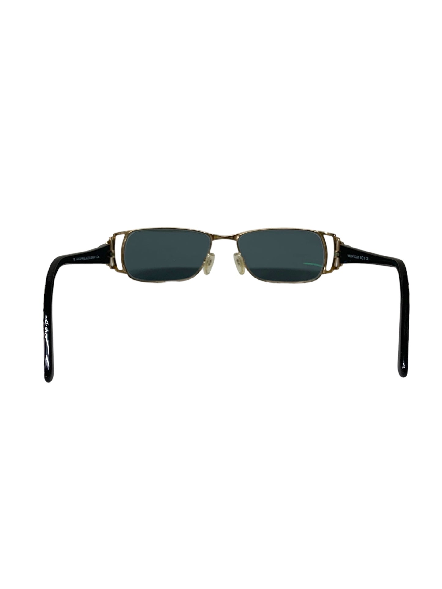 カザール MOD1047 サングラス ゴールド コンビフレーム スクエア ITJVD1ZD3PTS