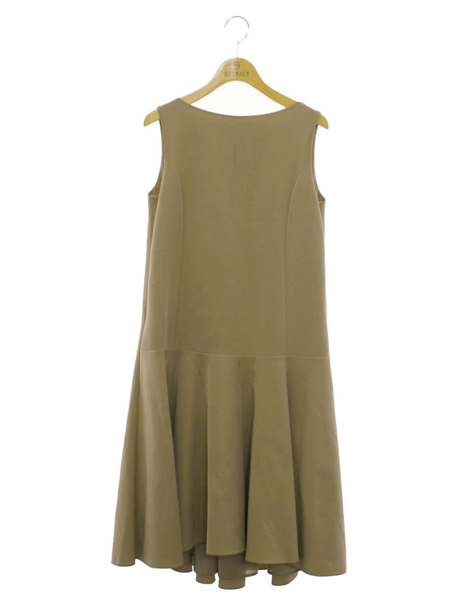 未使用✨フォクシー ワンピース チャールストンレディ 22年 ベージュ 38 ♡美品♡フォクシー スラッシュワンピース レディース