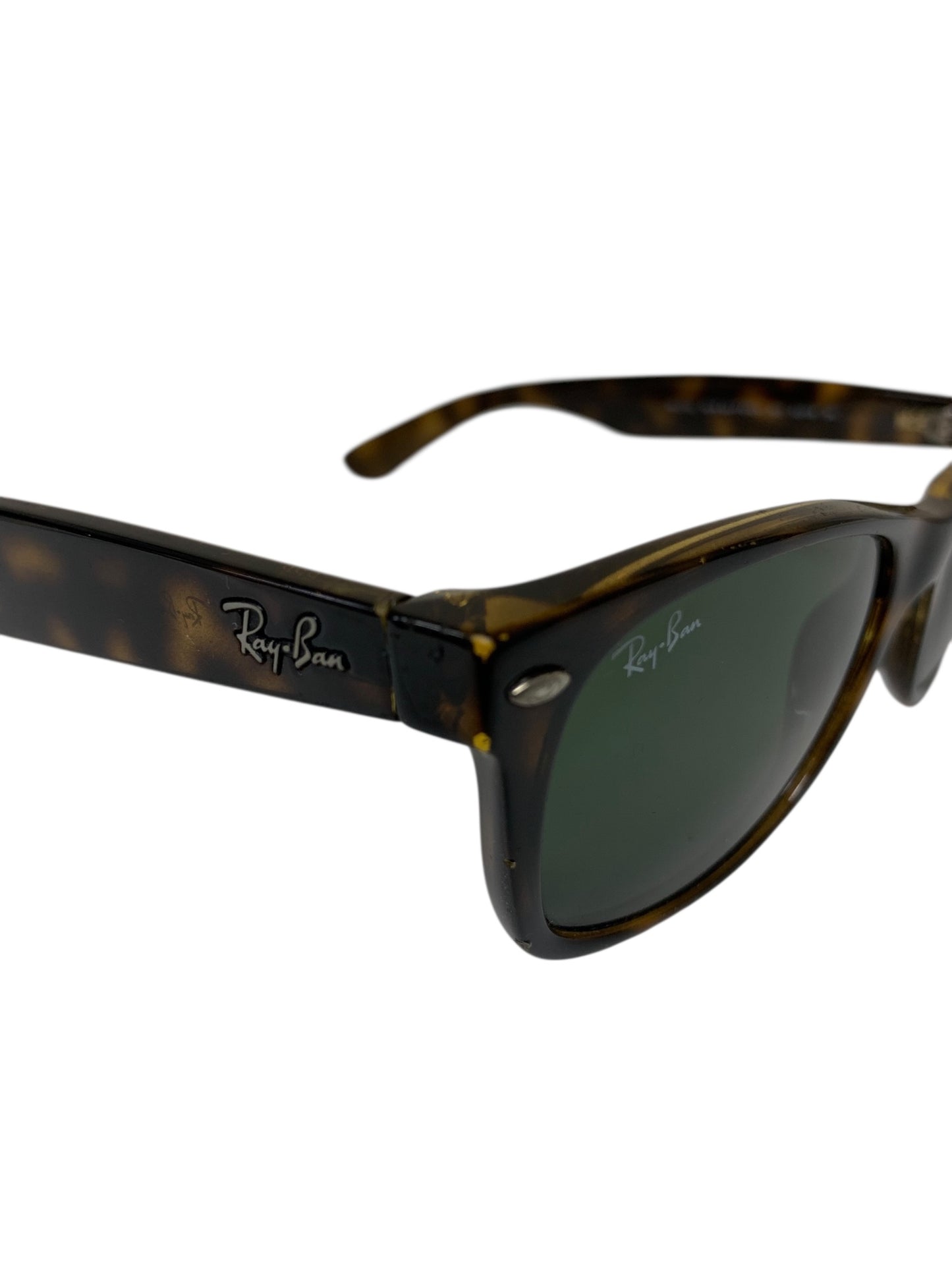 レイバン New Wayfarer RB2132 サングラス ブラウン セルフレーム フルリム ボストン IT2Q34QXU3SN