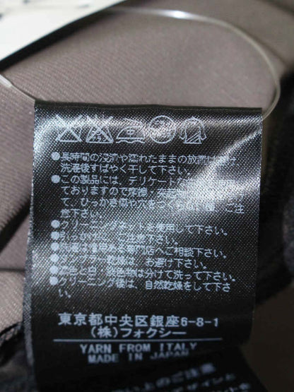 デイジーリンforフォクシー パウダリーチェック 31704 ワンピース 40 ブラック IT1KWS4QH66E