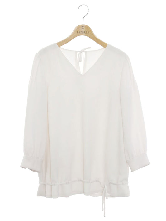 フォクシーニューヨーク Blouse 37327 ブラウス 40 ホワイト ITVI5HMD23VO